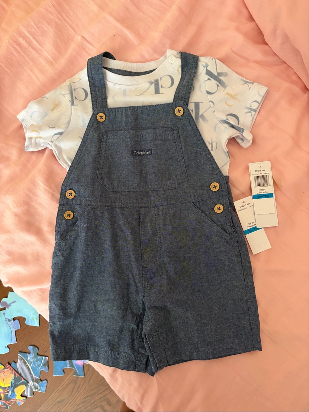 Calvin Klein boys 24M NWT set